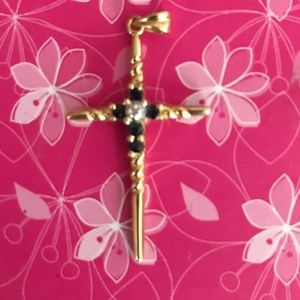 Vintage 14kt gold cross